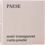 Paese Matter Powder Semitransparent Matter Powder Semitransparent - фото N3