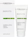 Нормализующий ночной крем - Christina Bio Phyto Normalizing Night Cream, 75ml - фото N2