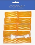 Comair Бігуді довгі, жовті, d30