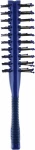 Comair Двусторонняя туннельная щетка для волос, синяя - фото N2