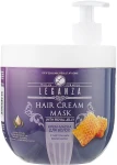 Leganza Крем-маска для волос с маточным молочком Cream Hair Mask With Royal Jelly (с дозатором)
