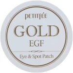 PETITFEE & KOELF Гидрогелевые патчи для глаз с золотом Gold&EGF Eye&Spot Patch - фото N2