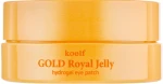 PETITFEE & KOELF Гидрогелевые патчи для глаз с золотом и маточным молочком Gold & Royal Jelly Eye Patch - фото N3