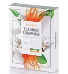 PETITFEE & KOELF Маска для обличчя з протеїнами шовку Petitfee&Koelf Silk Amino Serum Mask - фото N4