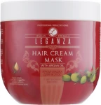 Leganza Крем-маска для волос с аргановым маслом Cream Hair Mask With Argan Oil (без дозатора)