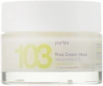 Purles Рисова крем-маска для обличчя 103 Rice Cream Mask - фото N2