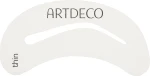 Шаблоны для бровей - Artdeco Eyebrow Stencials with Brush Applicator - фото N3