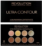 Makeup Revolution Ultra Contour Palette Корректор для лица - фото N2