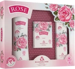 Bulgarian Rose Подарочный набор для женщин "Rose" "Rose" (h/cr/50ml + shm/200ml + soap/100g)