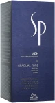 Набір для зафарбовування сивини - WELLA SP Men Gradual Tone Brown, sh/30ml + foam/60ml