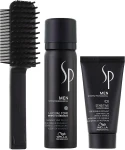 Набір для зафарбовування сивини - WELLA SP Men Gradual Tone Brown, sh/30ml + foam/60ml - фото N2