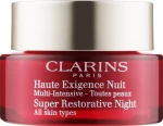 Відновлювальний нічній крем для усіх типів шкіри - Clarins Super Restorative Night Cream All skin types, 50 мл - фото N2