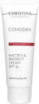 Крем для обличчя "Матування та захист" - Christina Comodex-Mattify&Protect Cream SPF15, 75ml