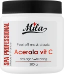 Mila Маска альгинатная классическая порошковая "Ацерола и витамин С" Mask Peel Off Acerola - фото N3