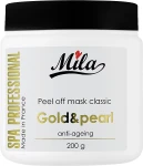 Mila Маска альгінатна класична порошкова "Золото і перли" Mask Peel Off Gold & Pearl - фото N3