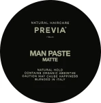 Previa Паста для укладки волосся Man Paste Matte