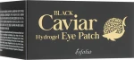 Esfolio Гідро-гелеві патчі з чорню ікрою під очі Black Caviar Hydrogel Eye Patch - фото N3