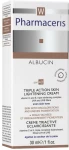 Pharmaceris Отбеливающий крем тройного действия для лица W Albucin Triple Action Whitening Day Cream SPF50+ - фото N5