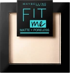 Maybelline New York Fit Me Matte Poreless Powder Пудра для лица