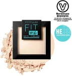 Maybelline New York Fit Me Matte Poreless Powder Пудра для лица - фото N7