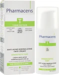 Pharmaceris Нормализующий матирующий крем T Sebostatic Normalizing Matifying Anti-Acne Cream SPF20 - фото N2