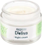 D'Oliva (Olivenol) Крем для обличчя "Нічний догляд, з керамідами" D'oliva Pharmatheiss (Olivenöl) Cosmetics - фото N3