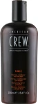 American Crew Засіб 3-в-1 по догляду за волоссям і тілом Classic 3-in-1 Shampoo, Conditioner&Body Wash