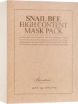 Benton Маска з високим вмістом муцину равлика та бджолиного яду Snail Bee High Content Mask Pack - фото N4