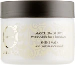 Barex Italiana Маска-блеск с протеинами шелка и экстрактом семян льна Olioseta Oro Di Luce Shine Mask