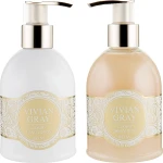 Vivian Gray Набір "Sweet Vanilla" Romance Luxury Beauty Set (h/lot/250ml + cr/soap/250ml) - фото N2