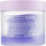 PETITFEE & KOELF Ультразаспокійливі подушечки Petitfee&Koelf Azulene Ultra Soothing Pads - фото N2