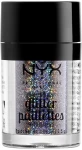 NYX Professional Makeup Metallic Glitter Глітер для обличчя і тіла - фото N5