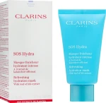 Clarins Освежающая увлажняющая маска SOS Hydra Face Mask