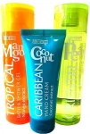 Mades Cosmetics Набор Body Resort Mango & Pear & Coconut (shm/250ml + sh/gel/250ml + h/cr/100ml)