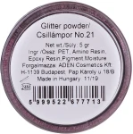 Aden Cosmetics Glitter Powder Розсипчатий глітер для обличчя - фото N2