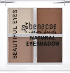 Benecos Natural Quattro Eyeshadow Beautiful Eyes Палетка тіней для очей - фото N2