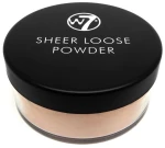 W7 Sheer Loose Powder Розсипчаста пудра для особи