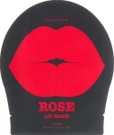 Kocostar Гидрогелевые патчи для губ "Роза" Rose Lip Mask Jar - фото N7