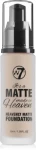 W7 Heavenly Matte Foundation Матовый тональный крем