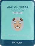 Bioaqua Питательная тканевая маска для лица с принтом Sheep Nourish Mask