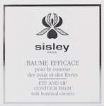 Sisley Бальзам для контуру очей і губ Baume Efficace Botanical Eye and Lip Contour Balm - фото N7