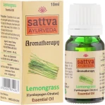 Sattva Эфирное масло "Лемонграсс" Ayurveda Lemongrass Essential Oil