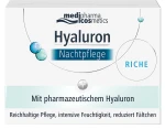 Pharma Hyaluron (Hyaluron) Крем ночной для лица Pharma Hyaluron Nigth Cream Riche - фото N2