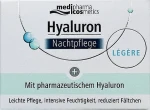 Pharma Hyaluron (Hyaluron) Крем нічний для обличчя Pharma Hyaluron Nigth Cream Legere - фото N2