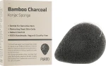 Спонж конняку с бамбуковым углем - PURITO Bamboo Charcoal Konjac Sponge, 1 шт - фото N2