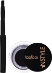 TopFace Instyle Gel Eyeliner Подводка гелевая для глаз