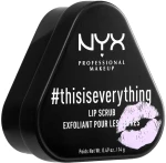 NYX Professional Makeup Скраб для губ #ThisIsEverything Lip Scrub - фото N3