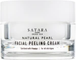 Satara Крем-пилинг для лица, на основе минералов Мертвого моря Natural Pearl Facial Peeling Cream - фото N2
