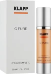 Klapp Концентрований крем для інтенсивної ревіталізації шкіри C Pure Cream Complete - фото N2