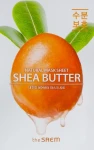 The Saem Тканинна маска з екстрактом масла ши Natural Shea Butter Mask Sheet